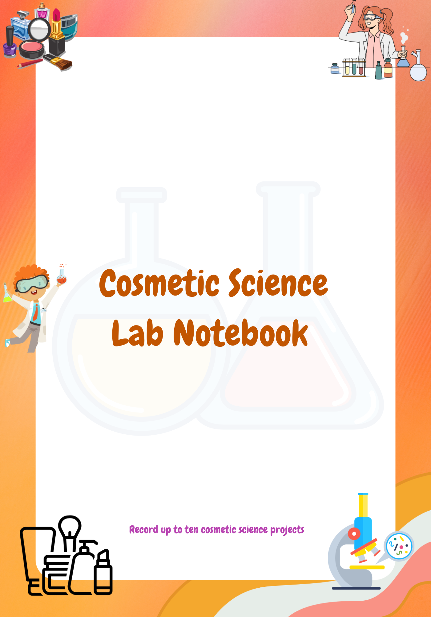 Electronic Cosmetic and Skincare Laboratory Notes
