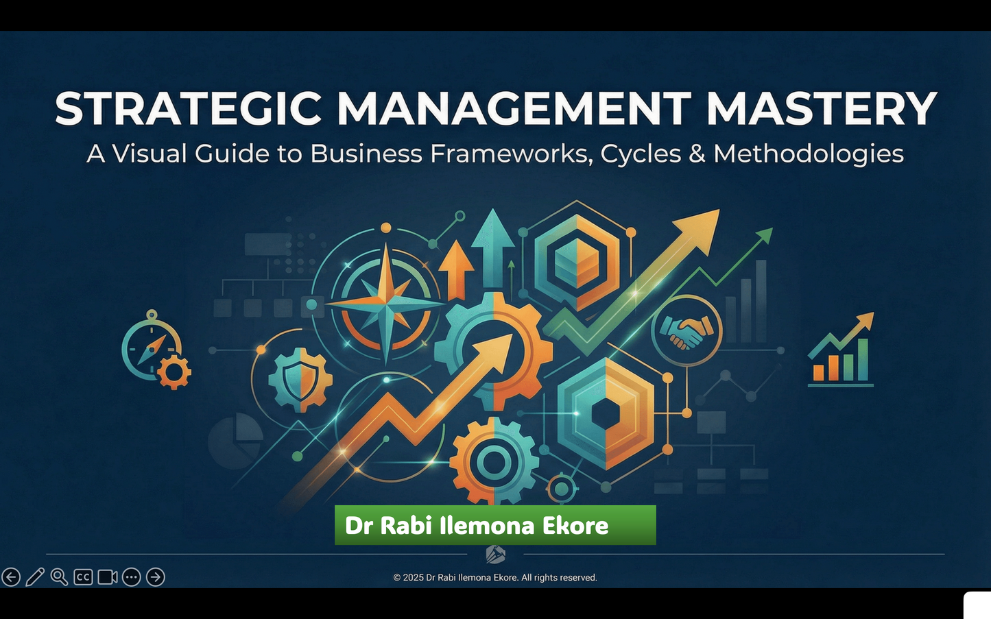 Strategic Management Mastery (A Visual Guide to Business Frameworks, Cycles, and Methodologies)